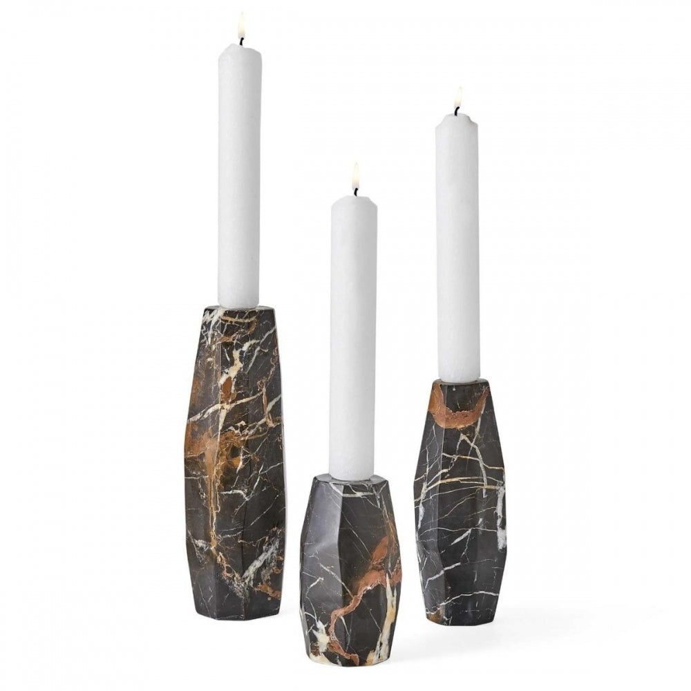 Multifaceted Taper Candleholders