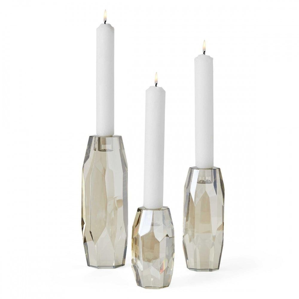 Multifaceted Taper Candleholders