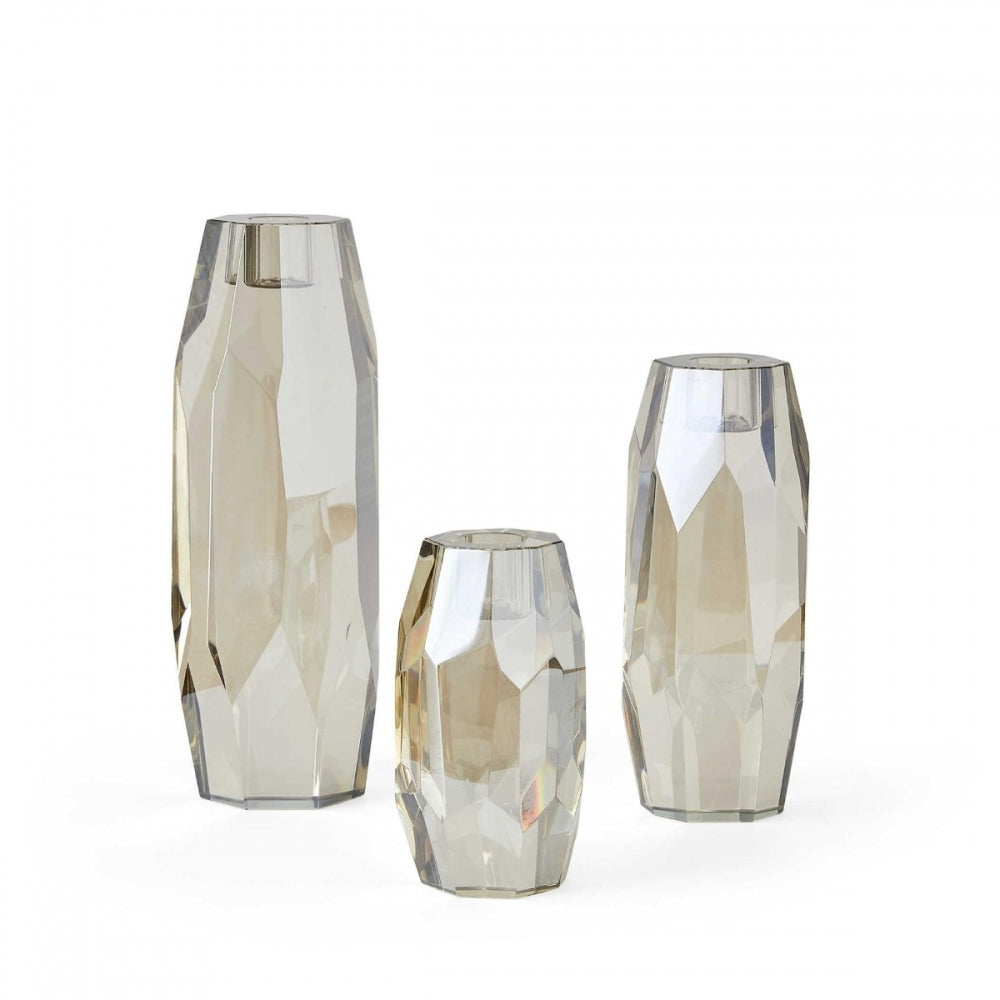 Multifaceted Taper Candleholders