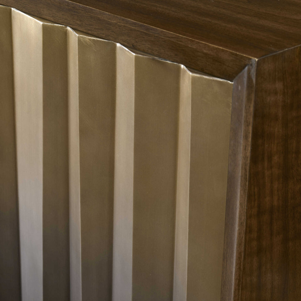 Ombre Luster Console Table