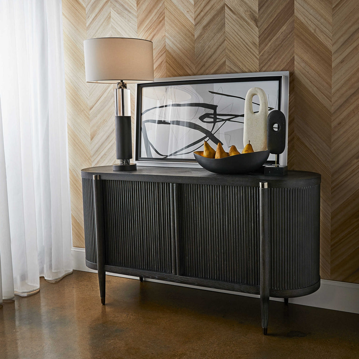 Tambour Cabinet