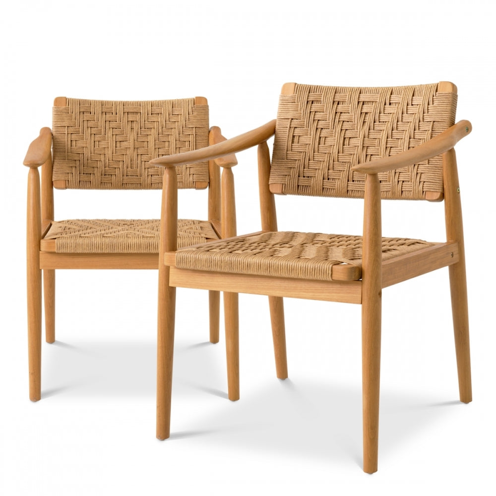 Coral Bay Set Of 2 Outdoor Dining Chairs