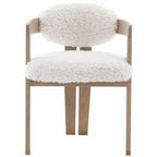 Pair Of Baaarb Dining Chairs Faux Sheepskin