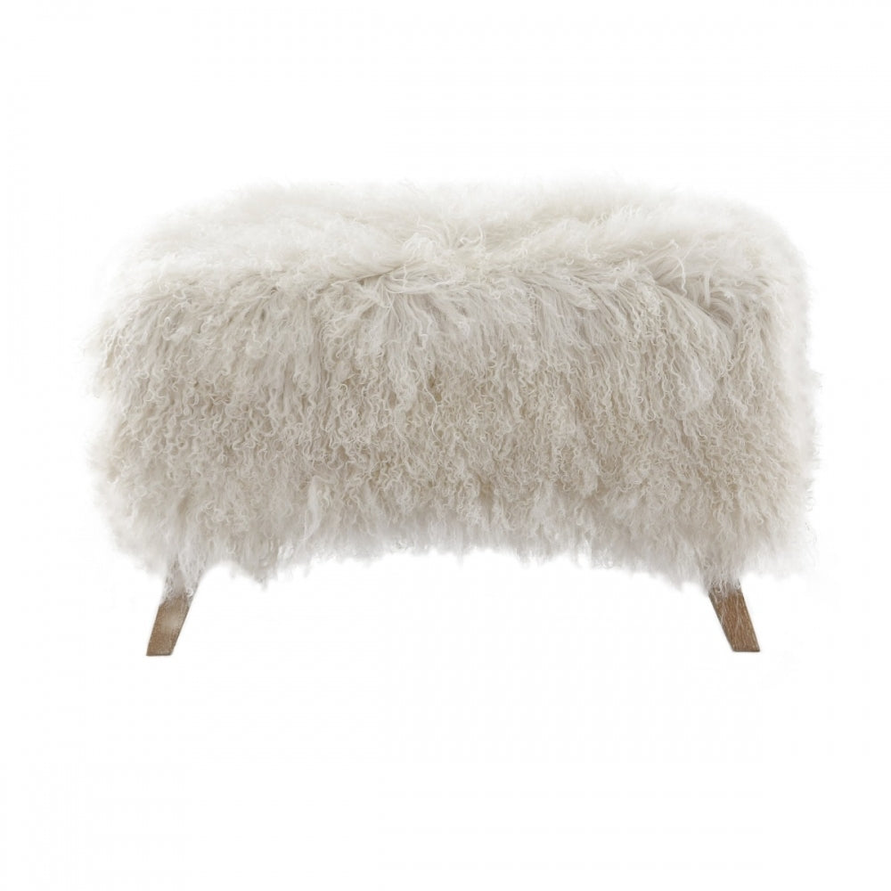 Baaarb Wood Ottoman