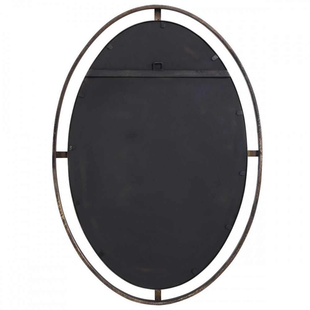 Contrast Oval Mirror
