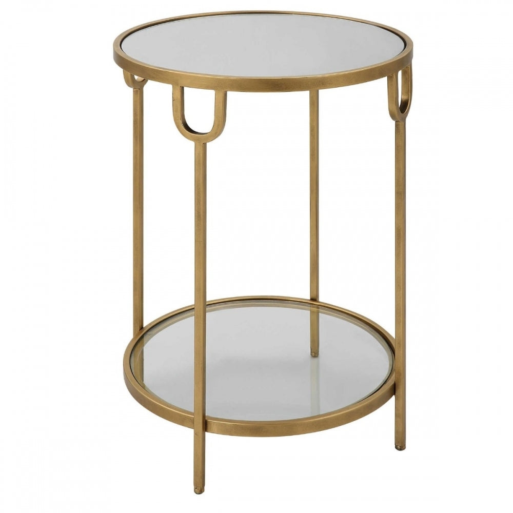 Ula Side Table Brass