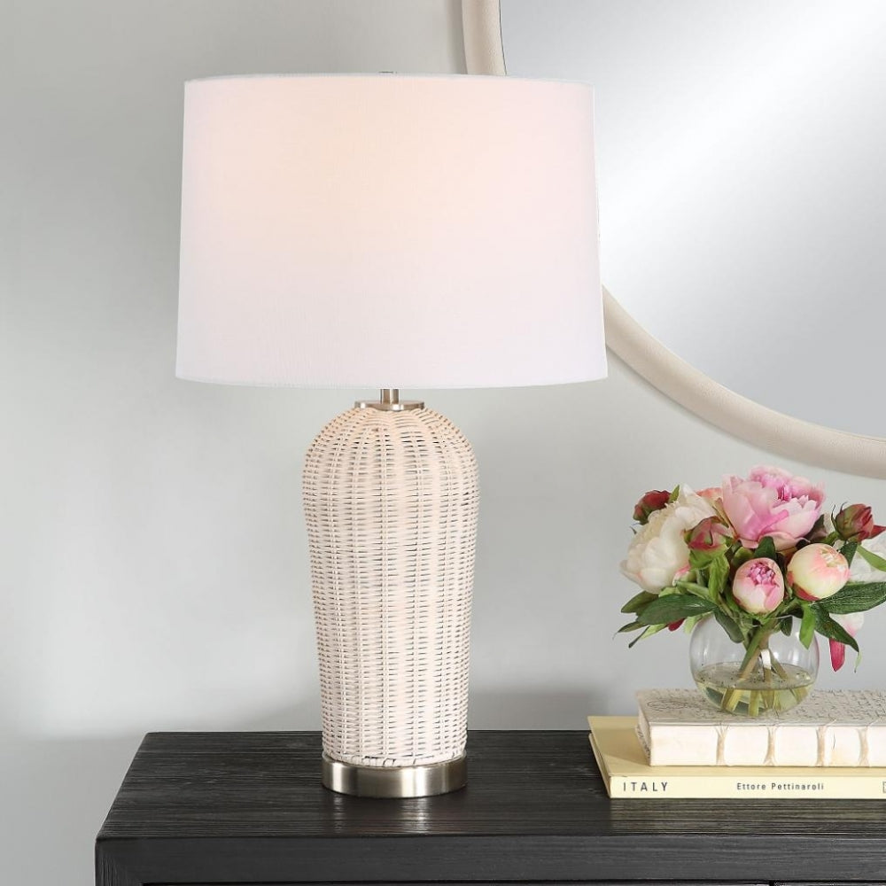 Woven Table Lamp