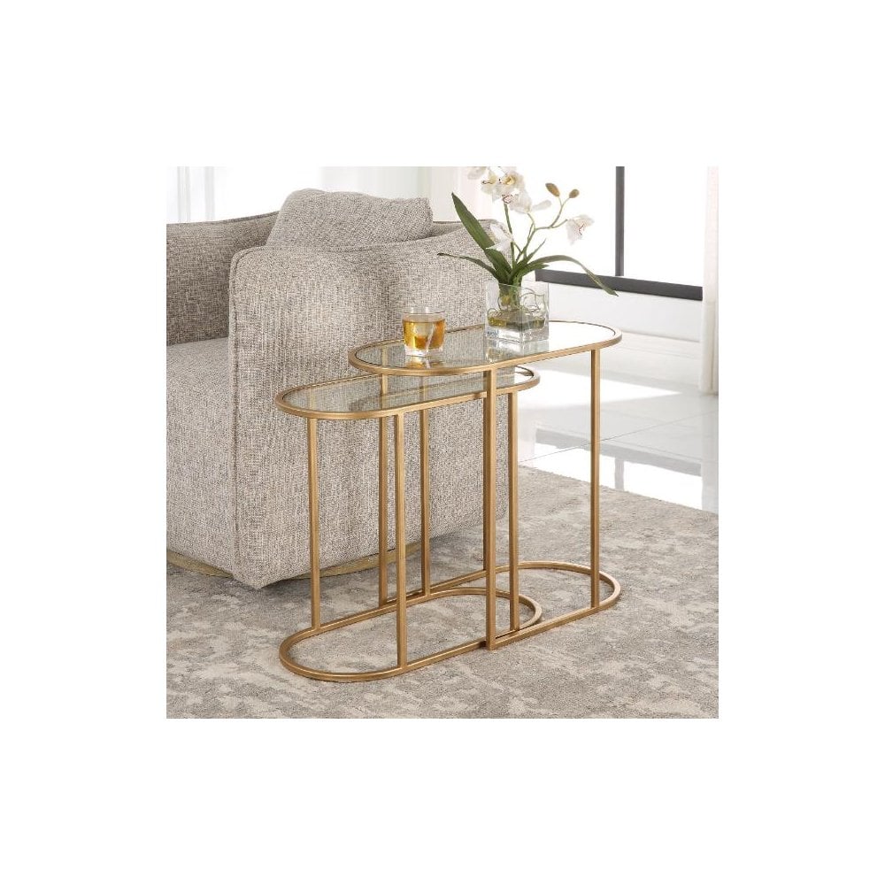 Slide Nesting Side Tables