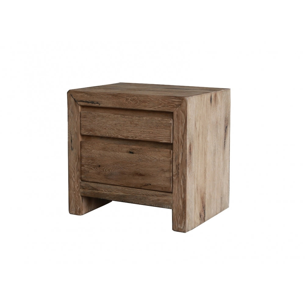 Reclaimed Oak Bedside Cabinet