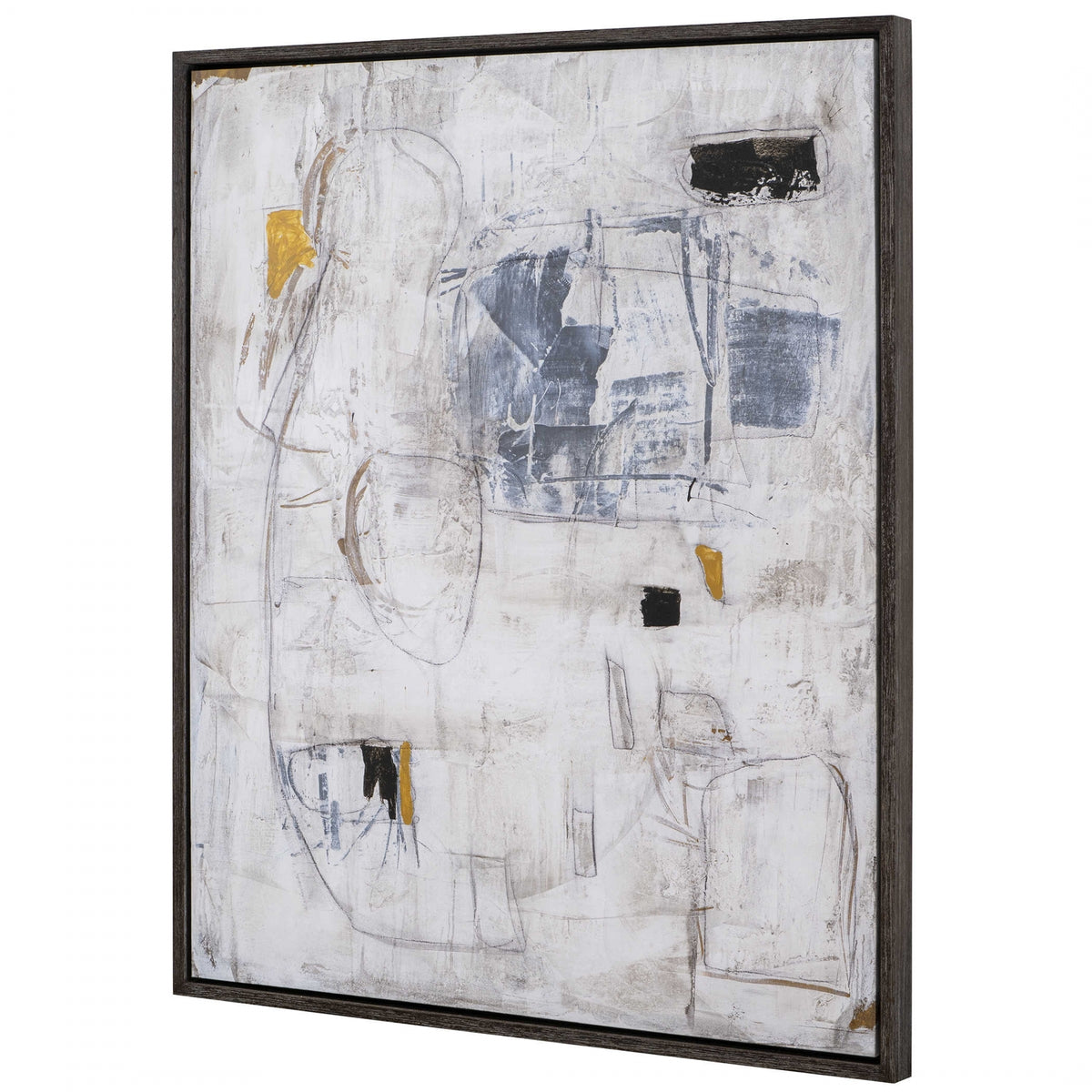 Boom Town Framed Canvas