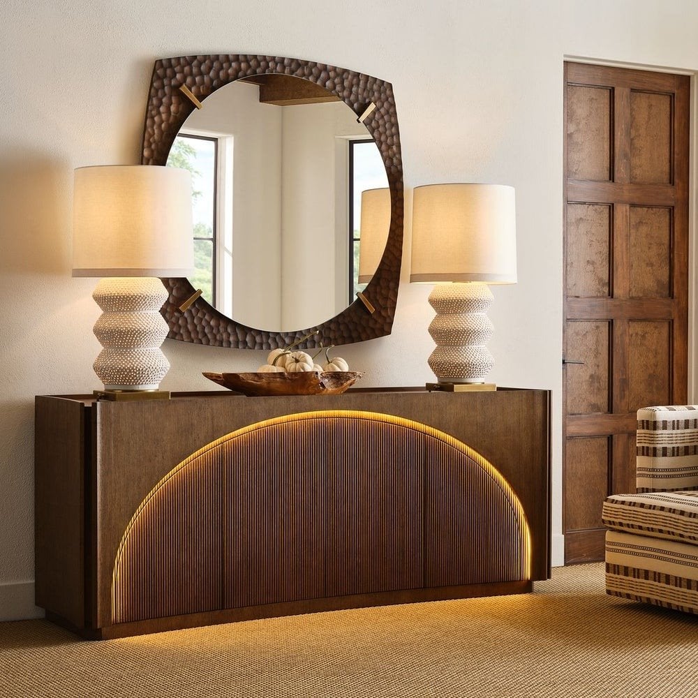 High Light 4 Door Console Cabinet
