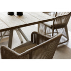 Calyxto and Krabi 6 Seat Dining Set