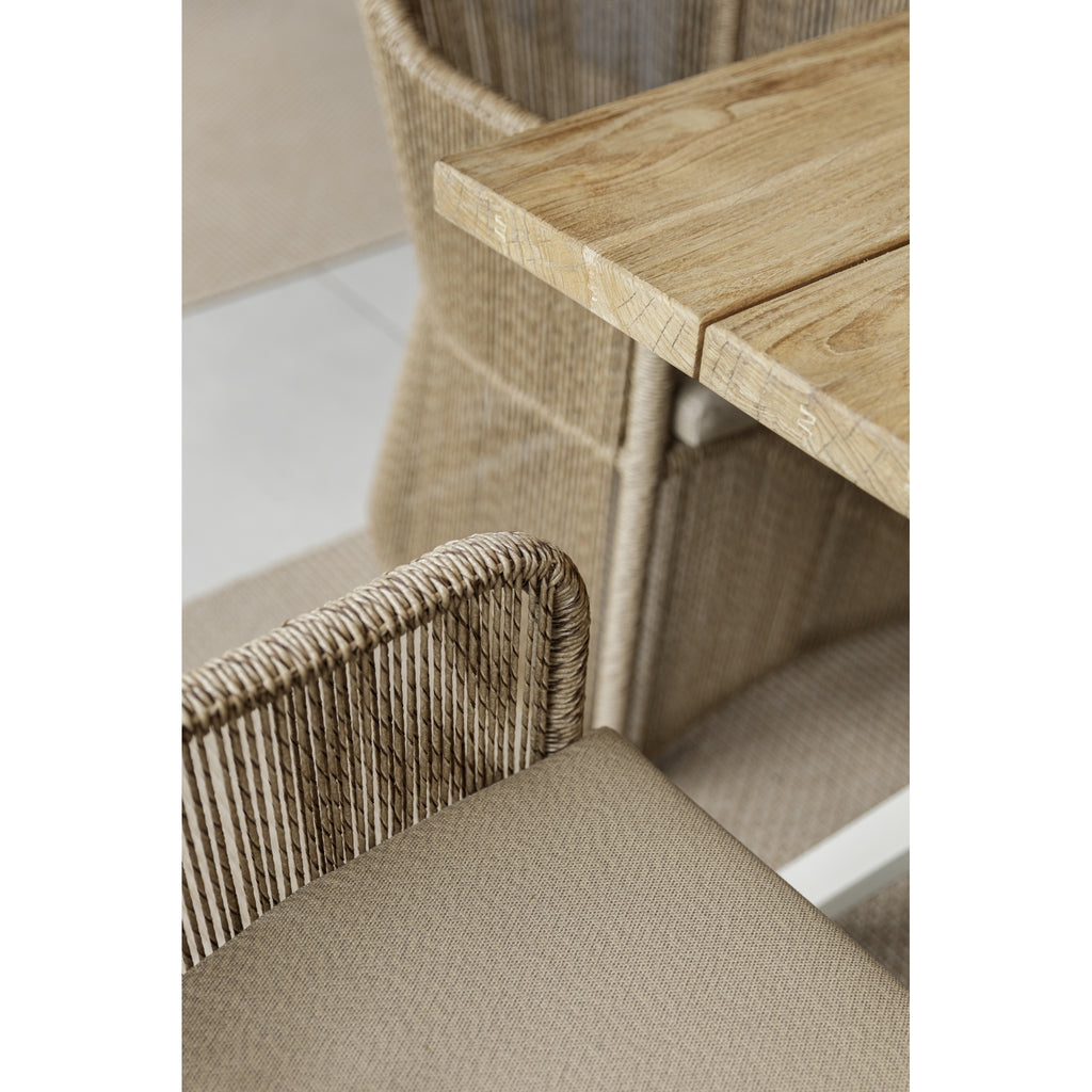 Calyxto and Alaska 4 Seat Dining Set