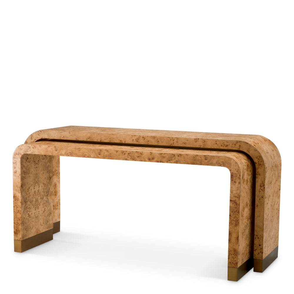 Quinton set of 2 Console Tables