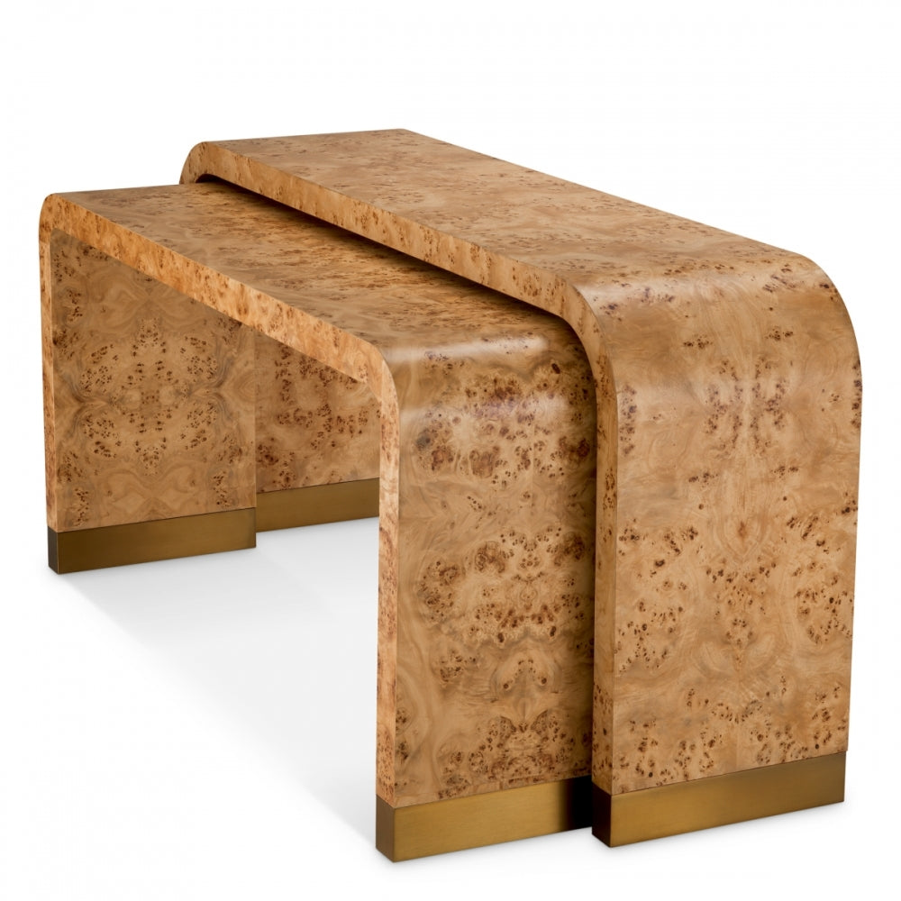 Quinton set of 2 Console Tables