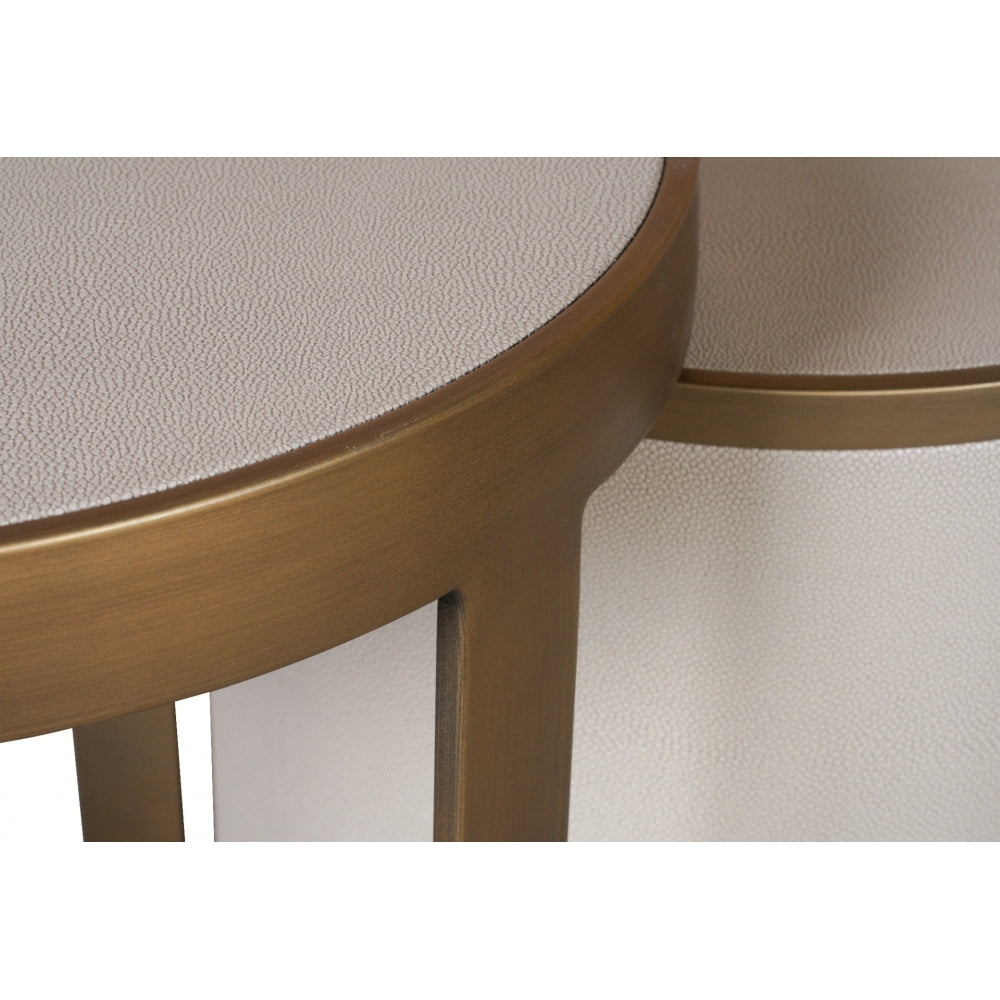 Hazlemere Shagreen Nest Of Tables