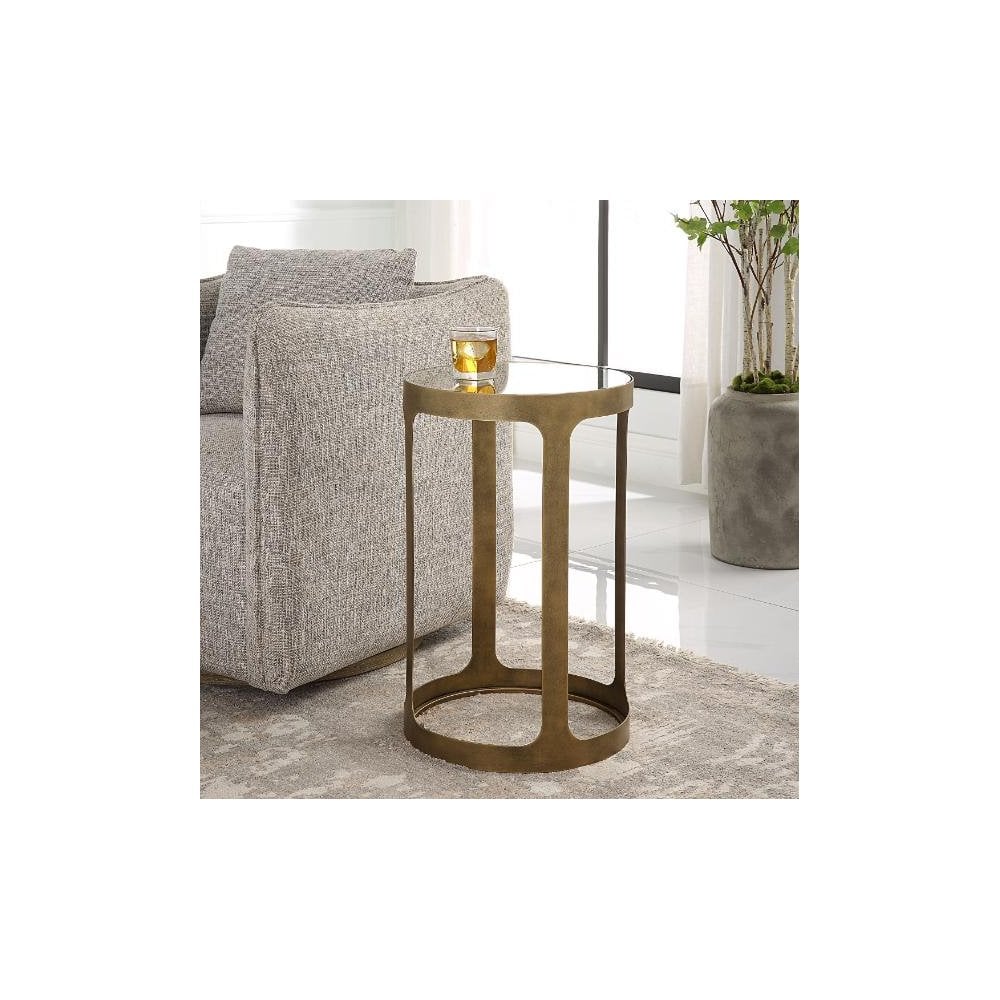 Retro Cutout Side Table