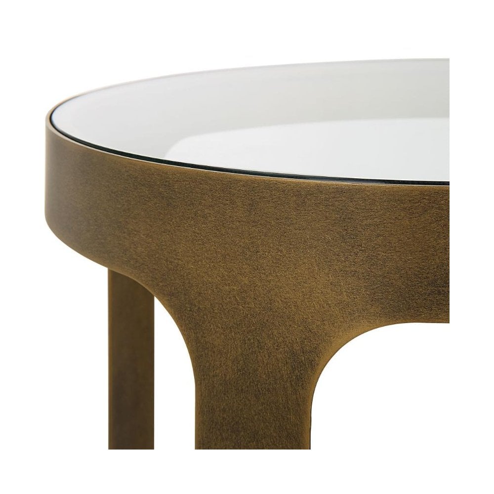 Retro Cutout Side Table