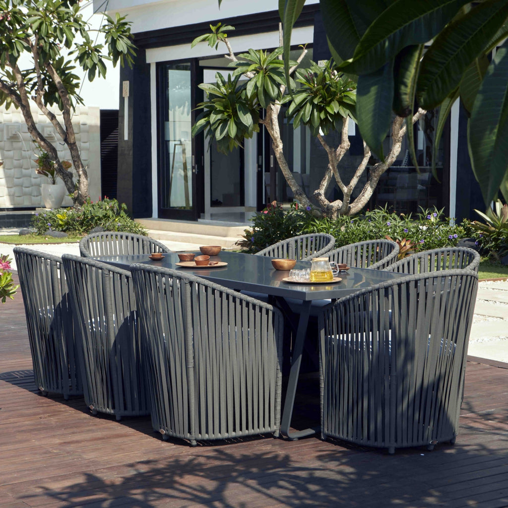 Milano and Horizon 6 Seat Dining Set
