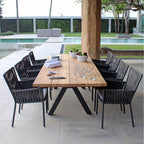 Bowline and Alaska 8 Seat Dining Set