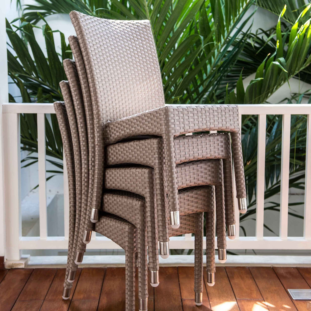 Pair of Palos Chairs Stackable