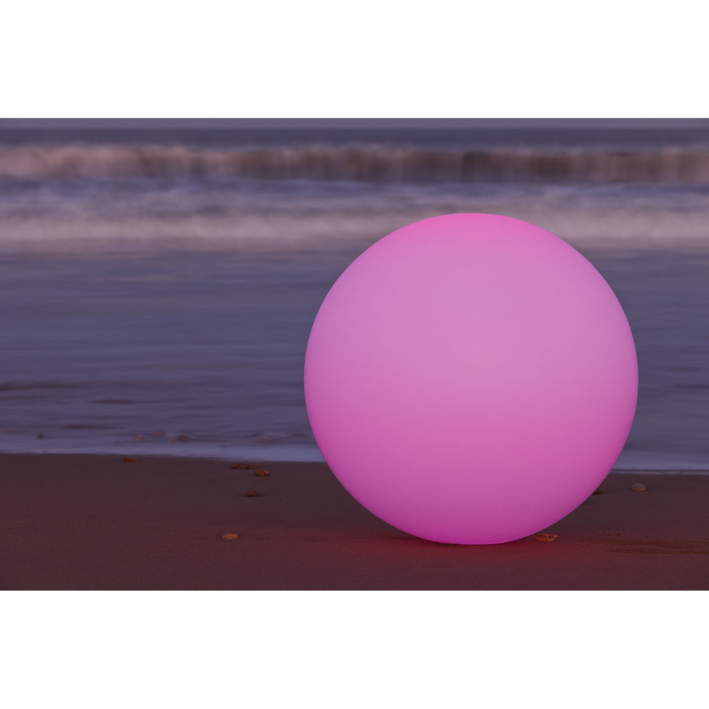 Pair of Globe Medium Outdoor Lights