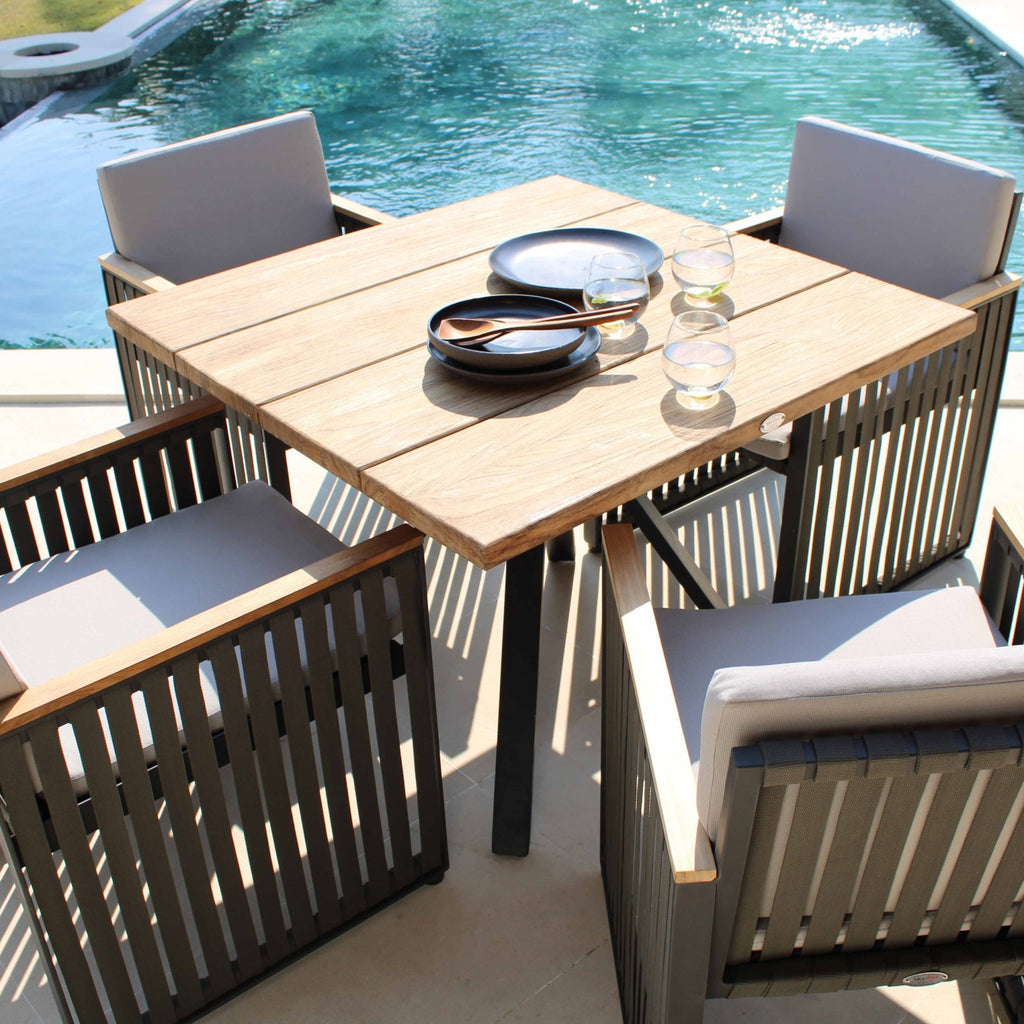 Horizon and Alaska 4 Seat Dining Set