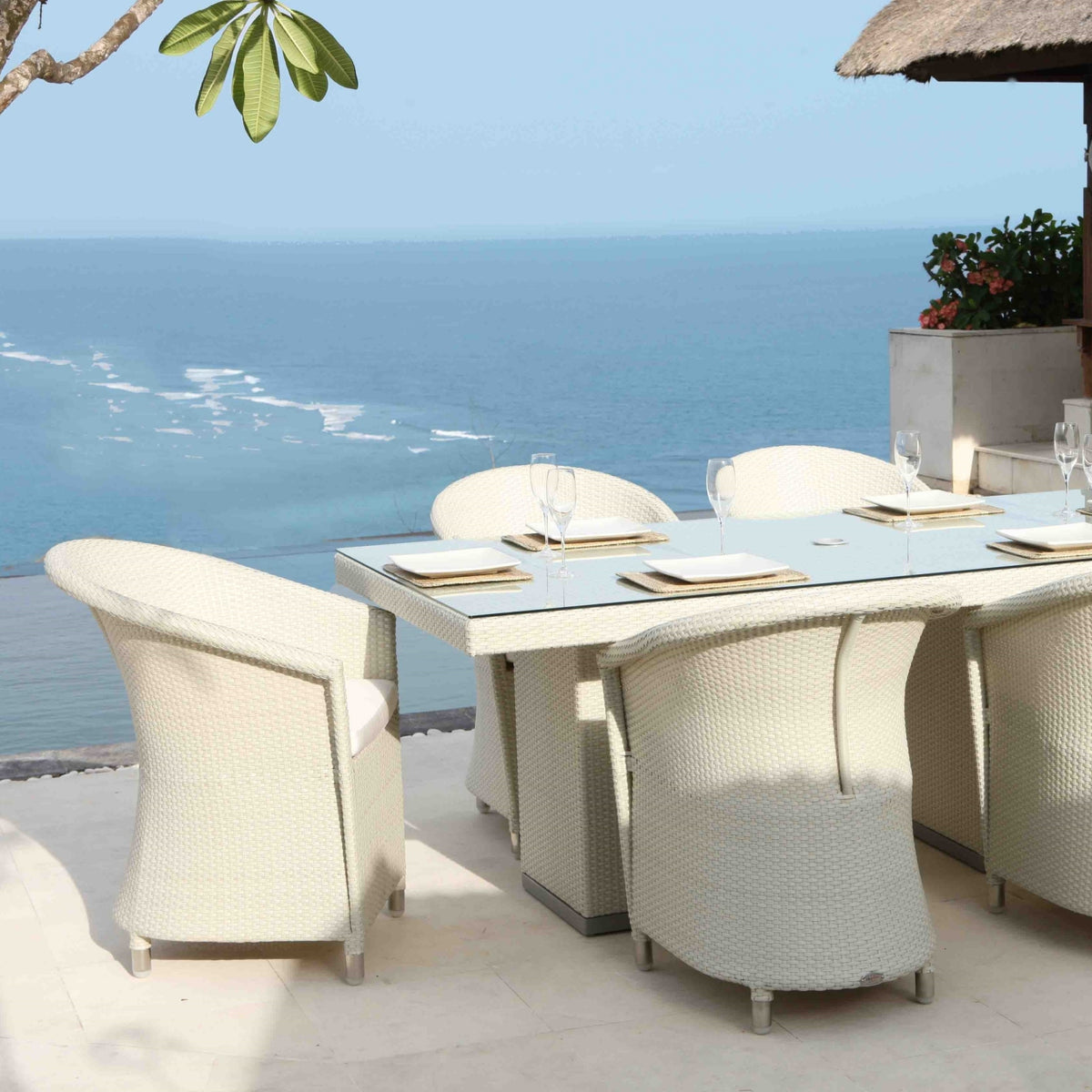 Pacific and Chester 6 Seat Dining Set