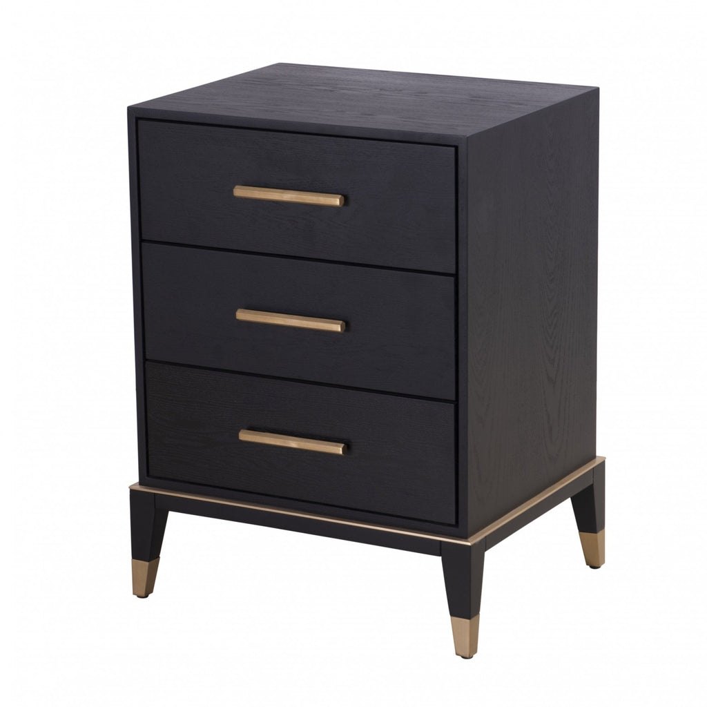 Evan 3 Drawer Side Table
