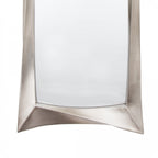 Ceret Silver Leaf Long Wall Mirror