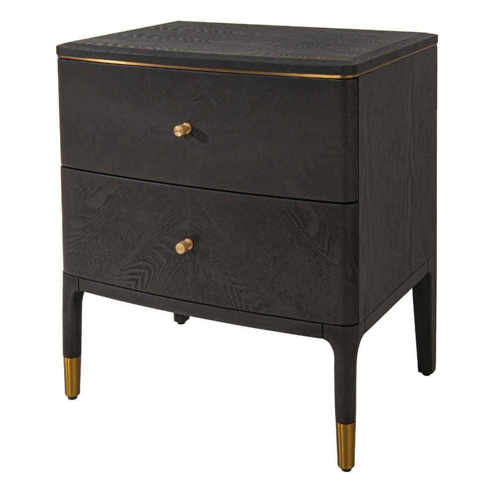Vancent 2 Drawer Side Table