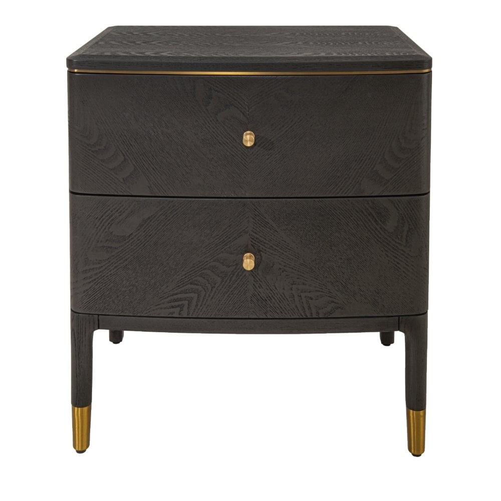 Vancent 2 Drawer Side Table