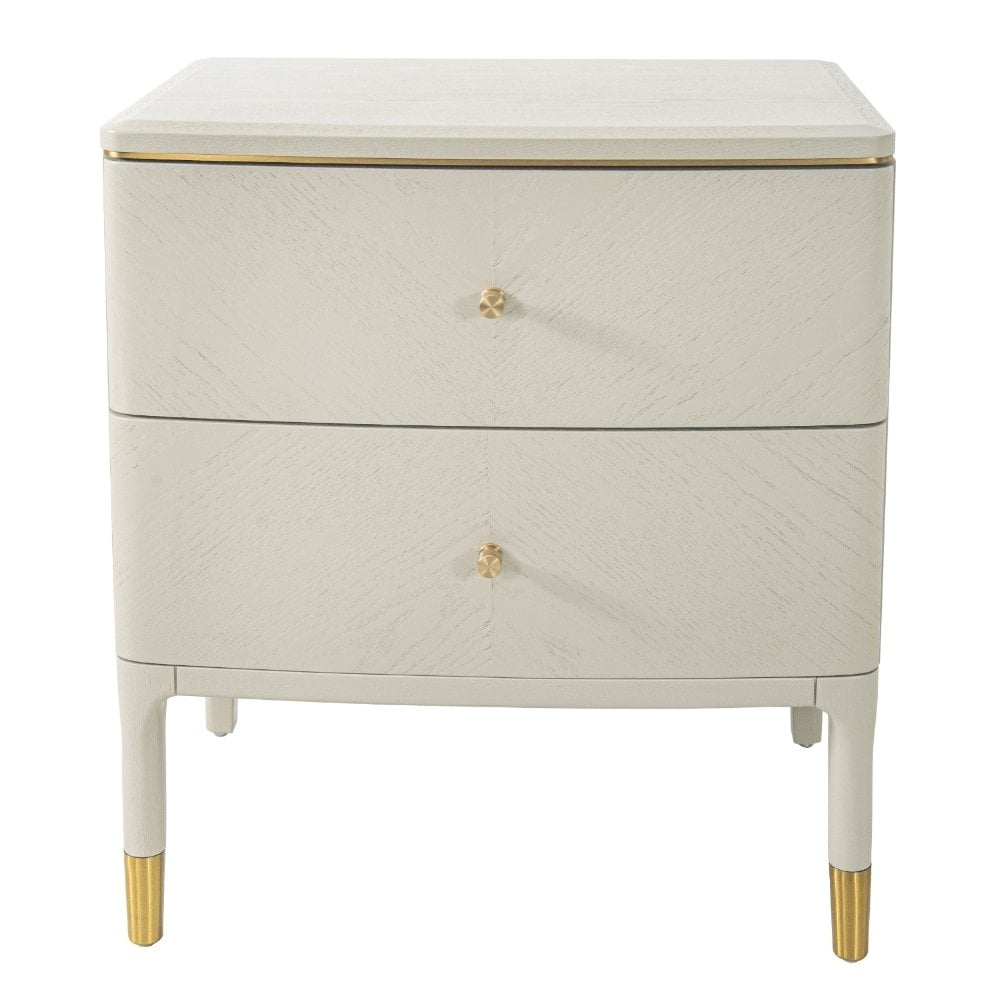 Vancent 2 Drawer Side Table