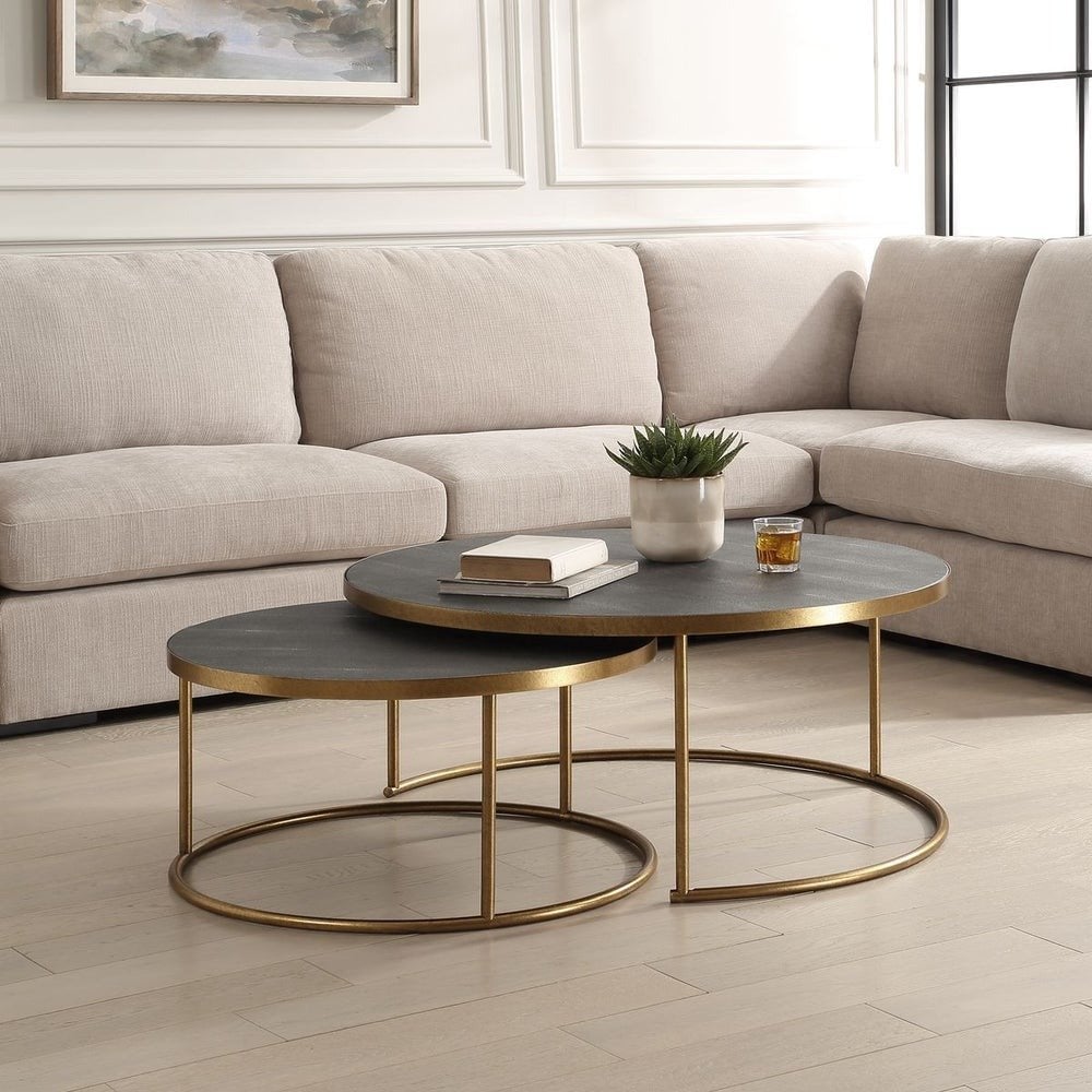 Aragon Nesting Coffee Tables Set Of 2