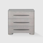 Monroe 3 Drawer Bedside