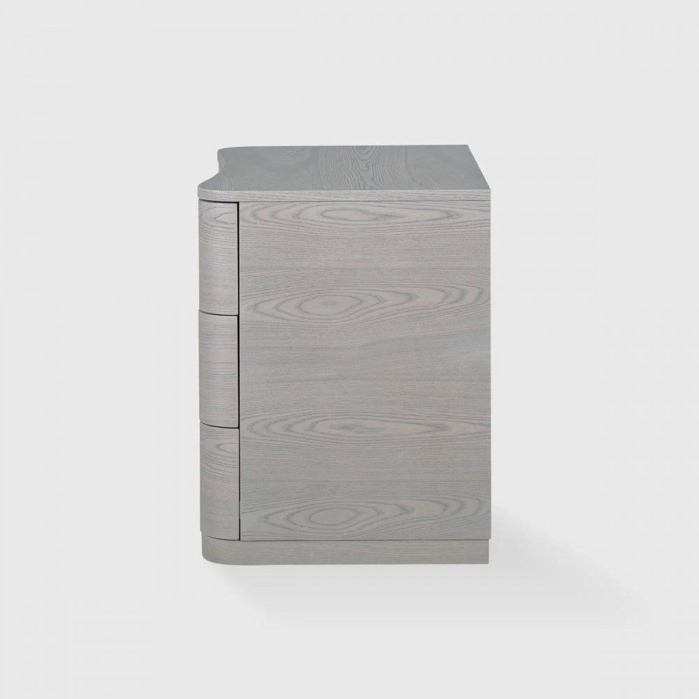 Monroe 3 Drawer Bedside