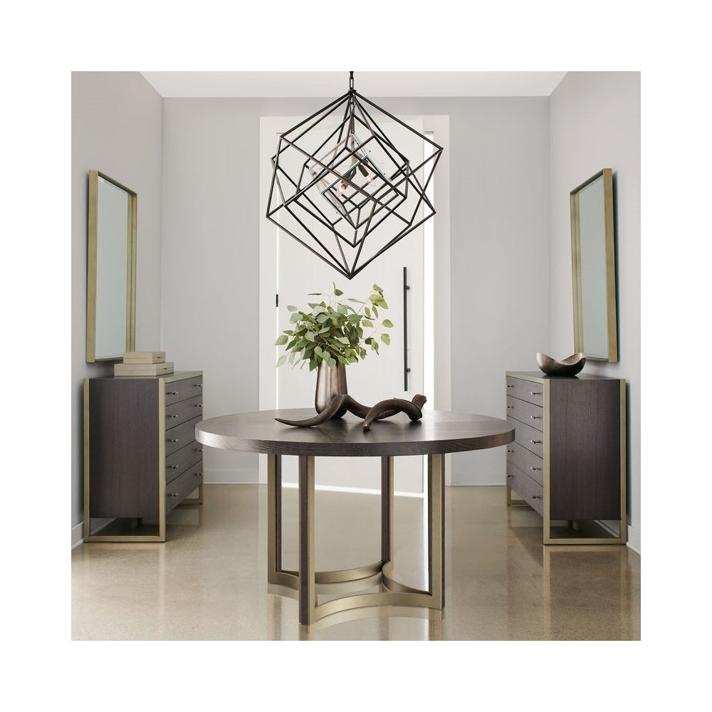 Remix Cerused Dining Table