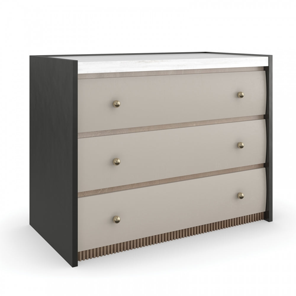 Avignon Bronze Bedside Table