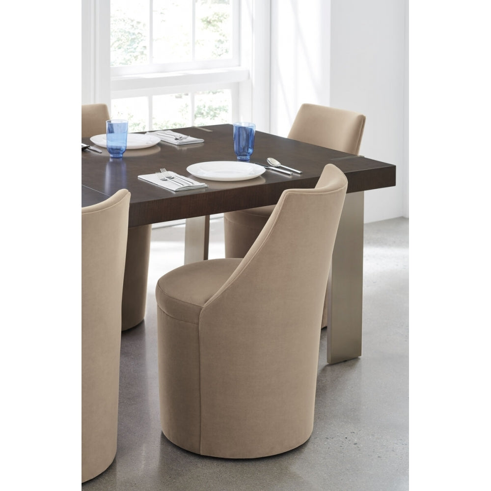 Pair of Barrel Role Dining Chairs