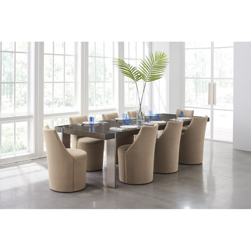 Pair of Barrel Role Dining Chairs