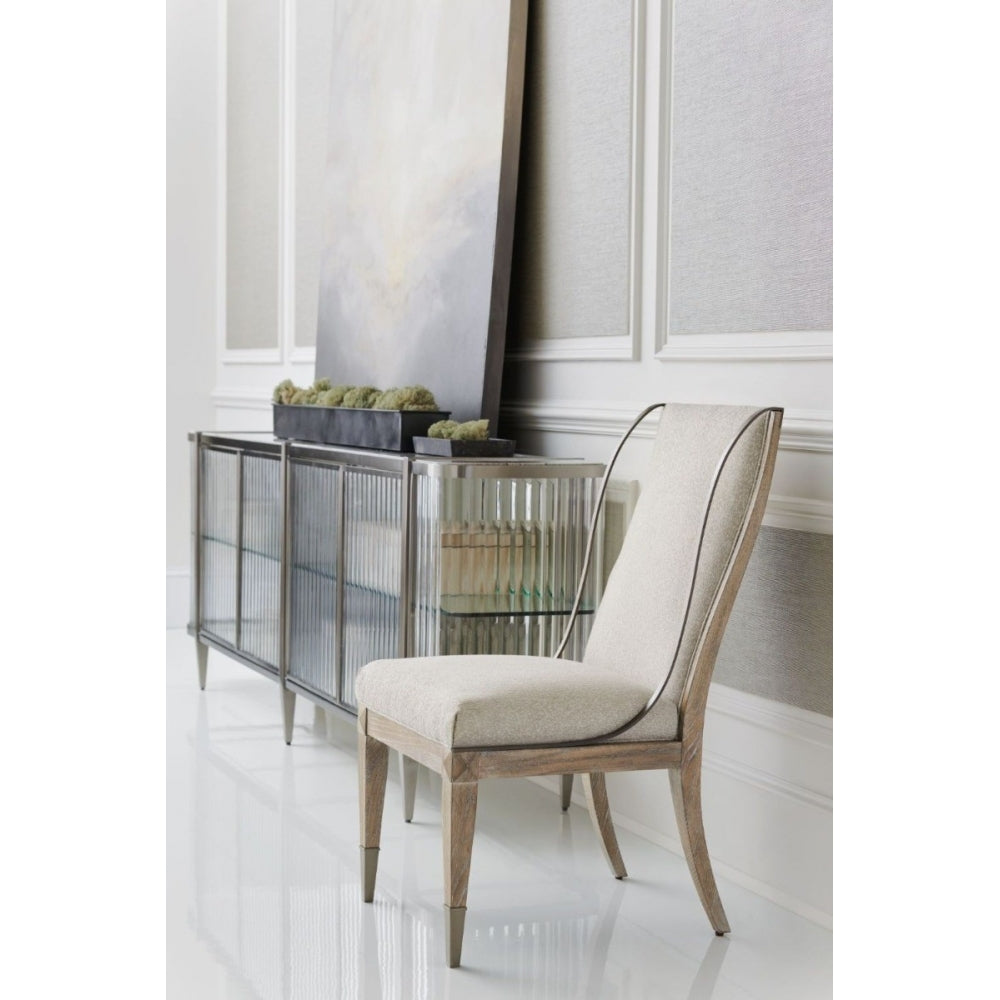 Pair of Open Arms Dining Chairs