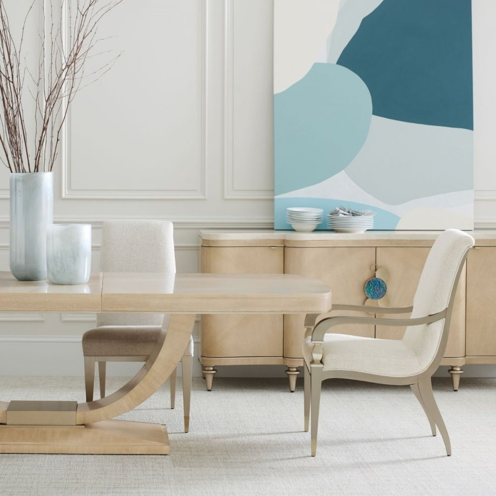 Fan Extending Dining Table
