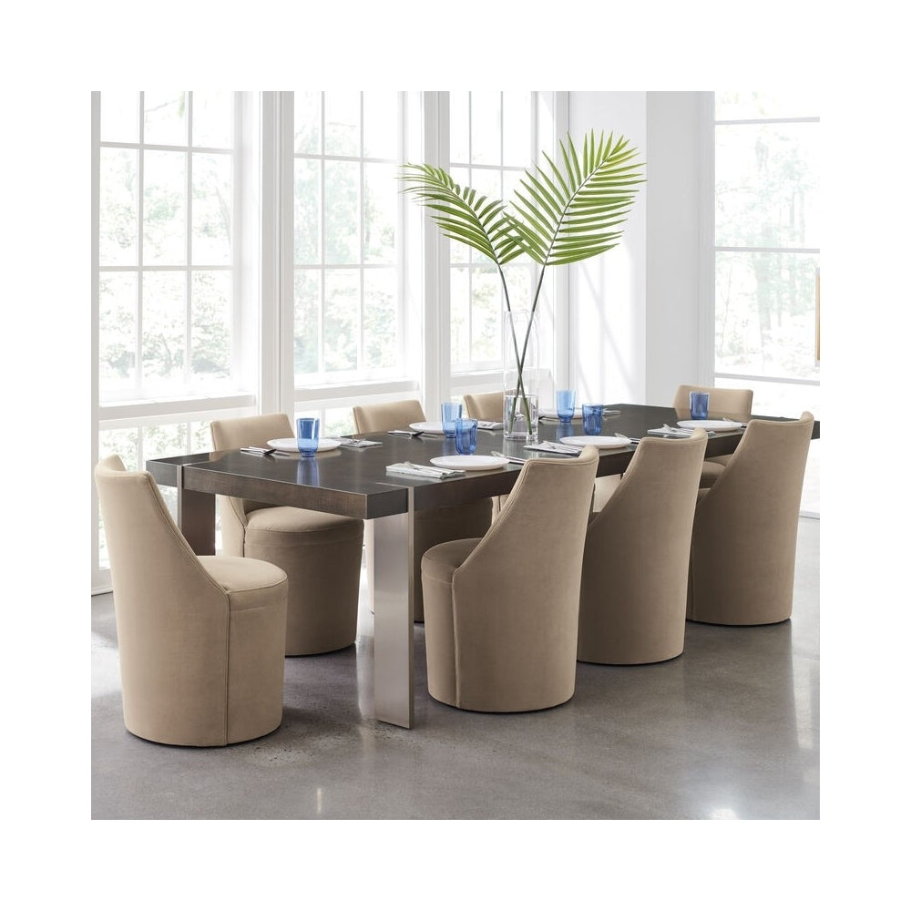 Pair of Barrel Role Dining Chairs