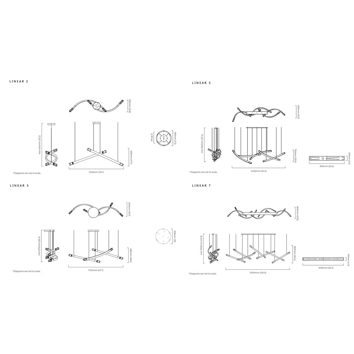 Trace Linear Pendant