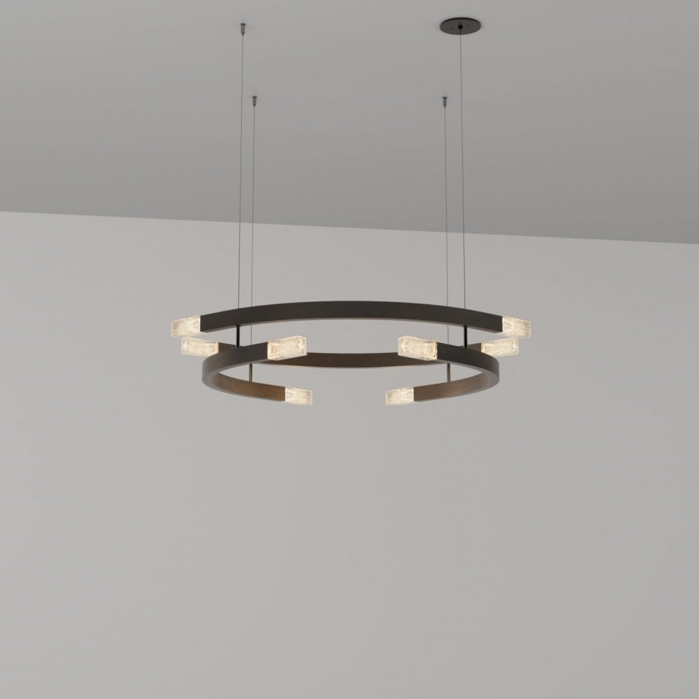 Trace Circular Chandelier