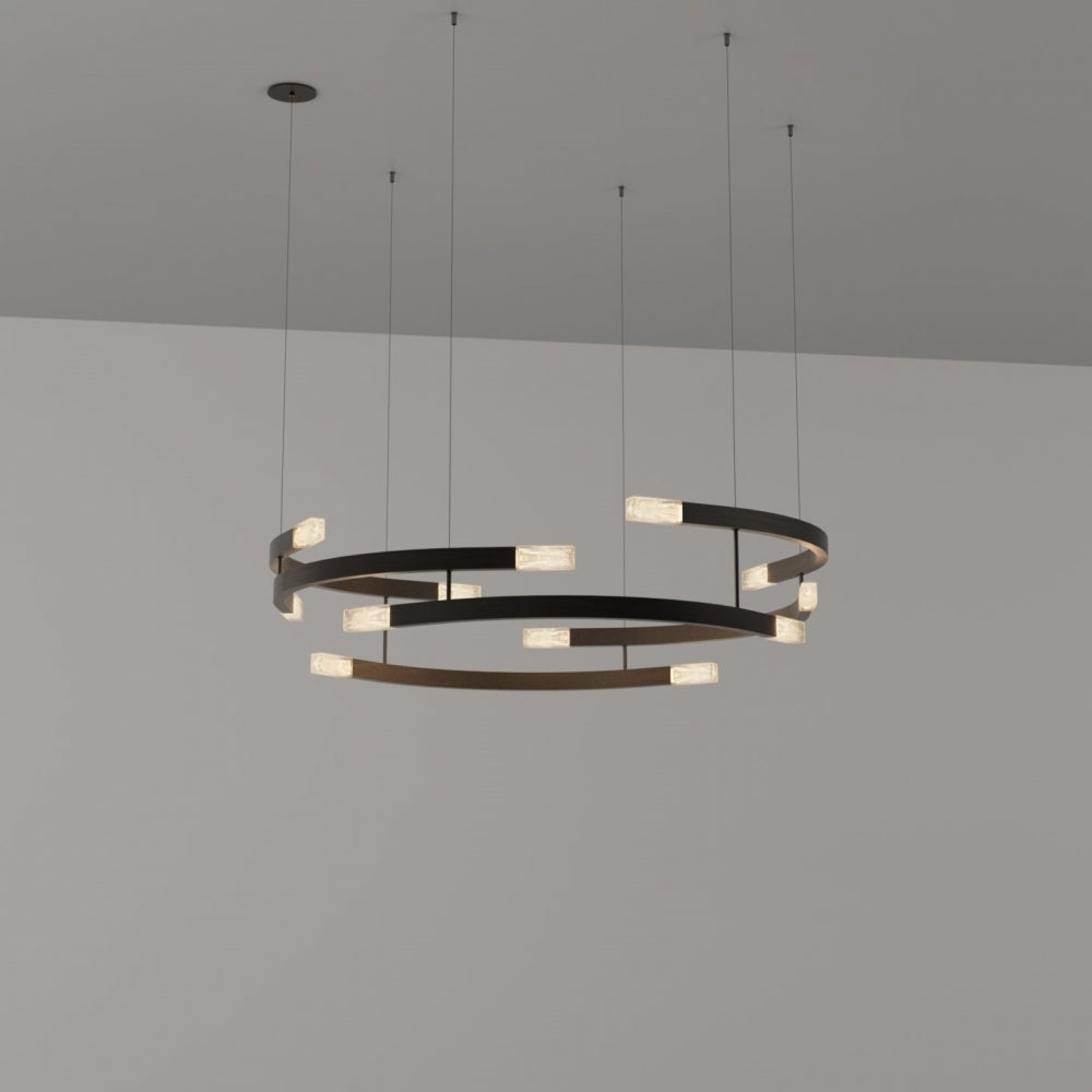 Trace Circular Chandelier