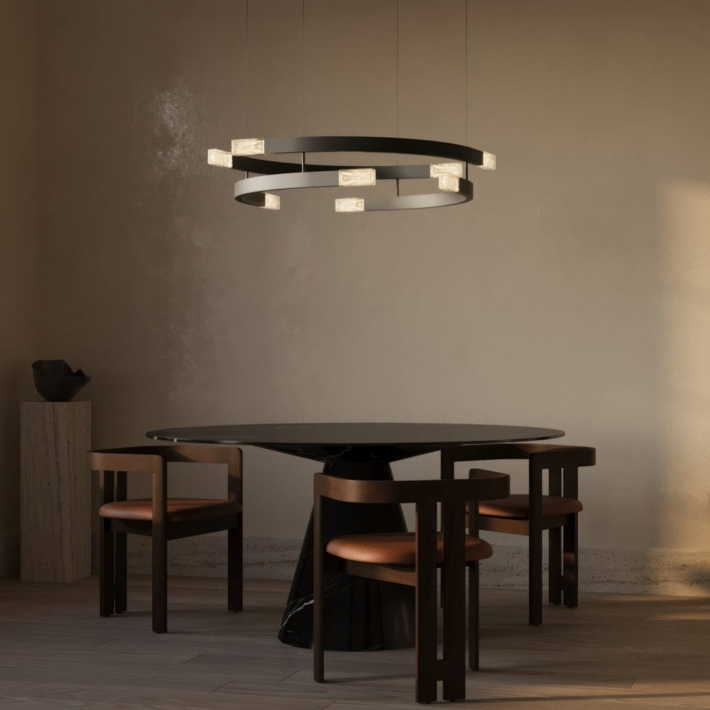 Trace Circular Chandelier