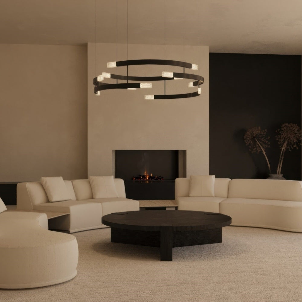 Trace Circular Chandelier