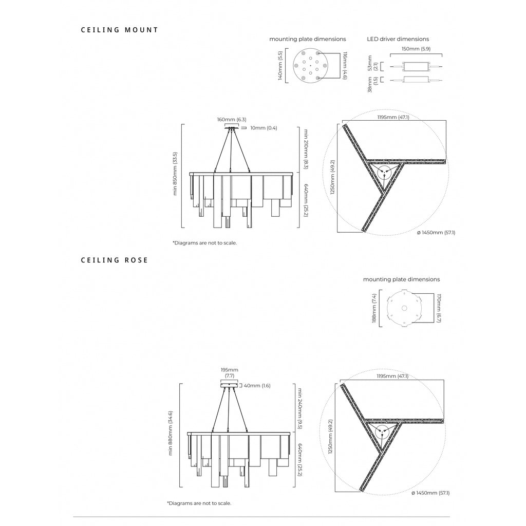 Cascata Chandelier