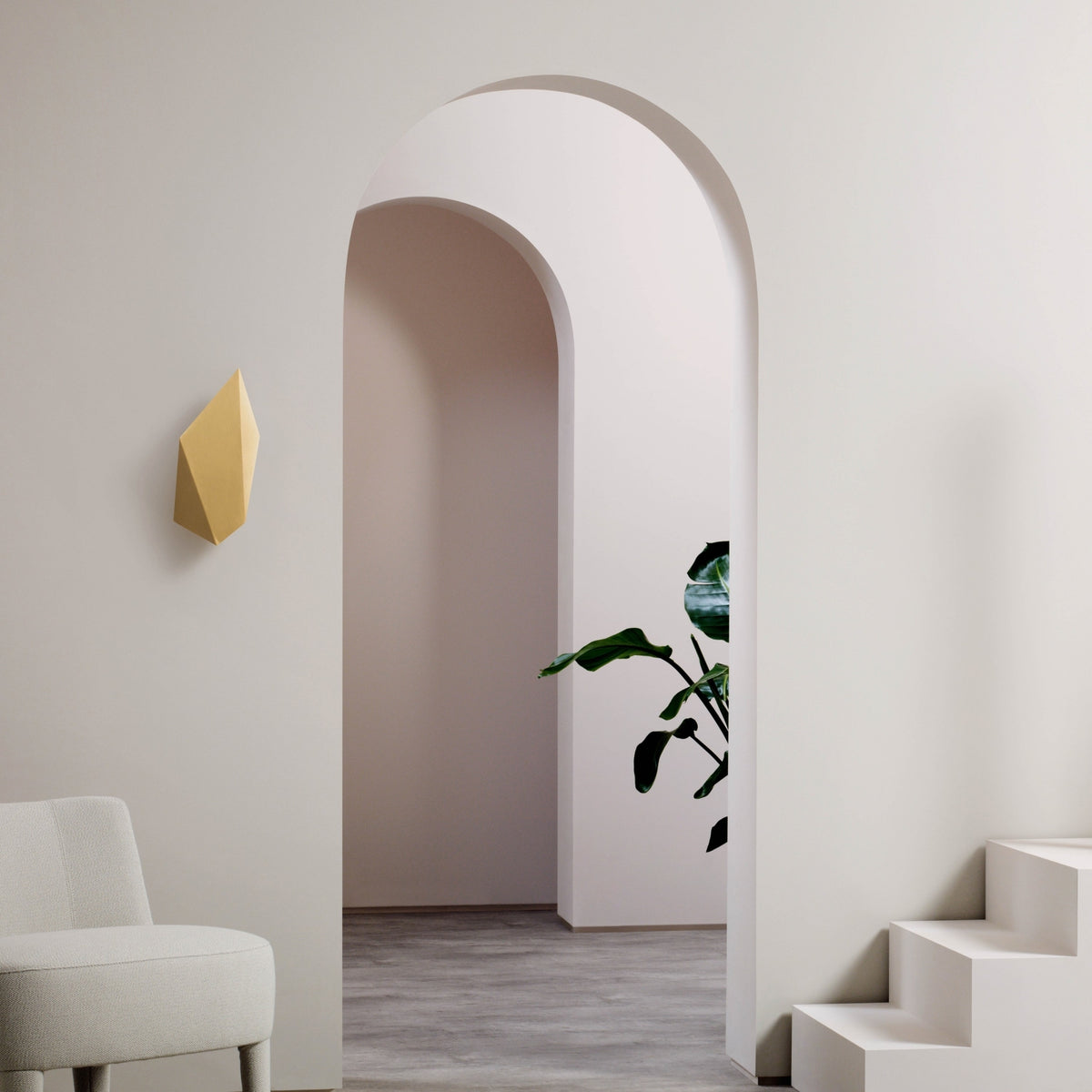 Abstract Wall Light